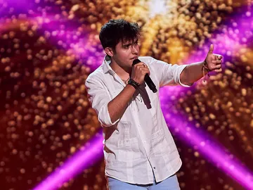 Gonzalo Sarfatti en las Audiciones a ciegas Gonzalo Sarfatti en las Audiciones a ciegas