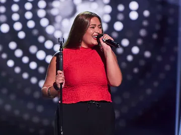 Alicia en las Audiciones a ciegas Alicia en las Audiciones a ciegas