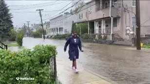 Nueva York sumida en el caos por las inundaciones