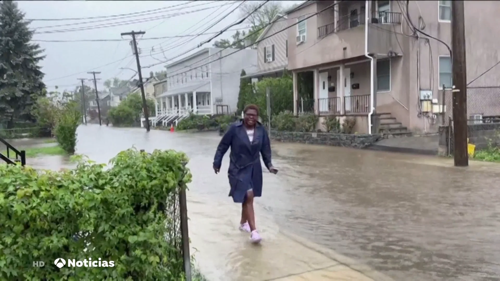 Nueva York sumida en el caos por las inundaciones Nueva York sumida en el caos por las inundaciones
