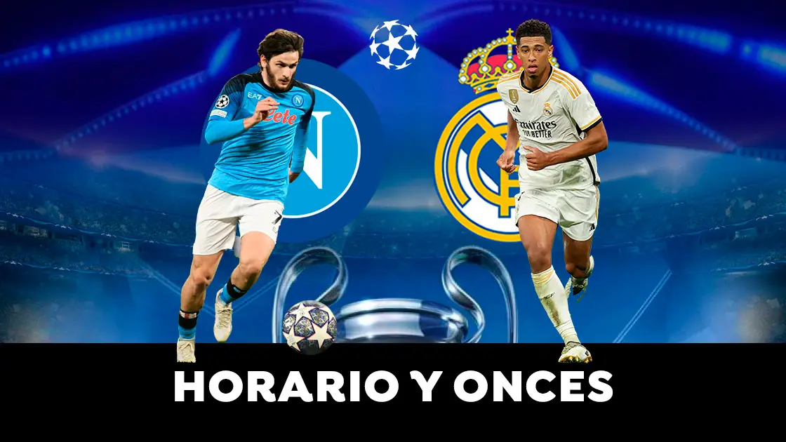 Nápoles - Real Madrid: Horario, alineaciones y dónde ver el partido de Champions Nápoles - Real Madrid: Horario, alineaciones y dónde ver el partido de Champions