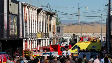 Un cortocircuito, la principal hipótesis en el incendio de las discotecas de Murcia