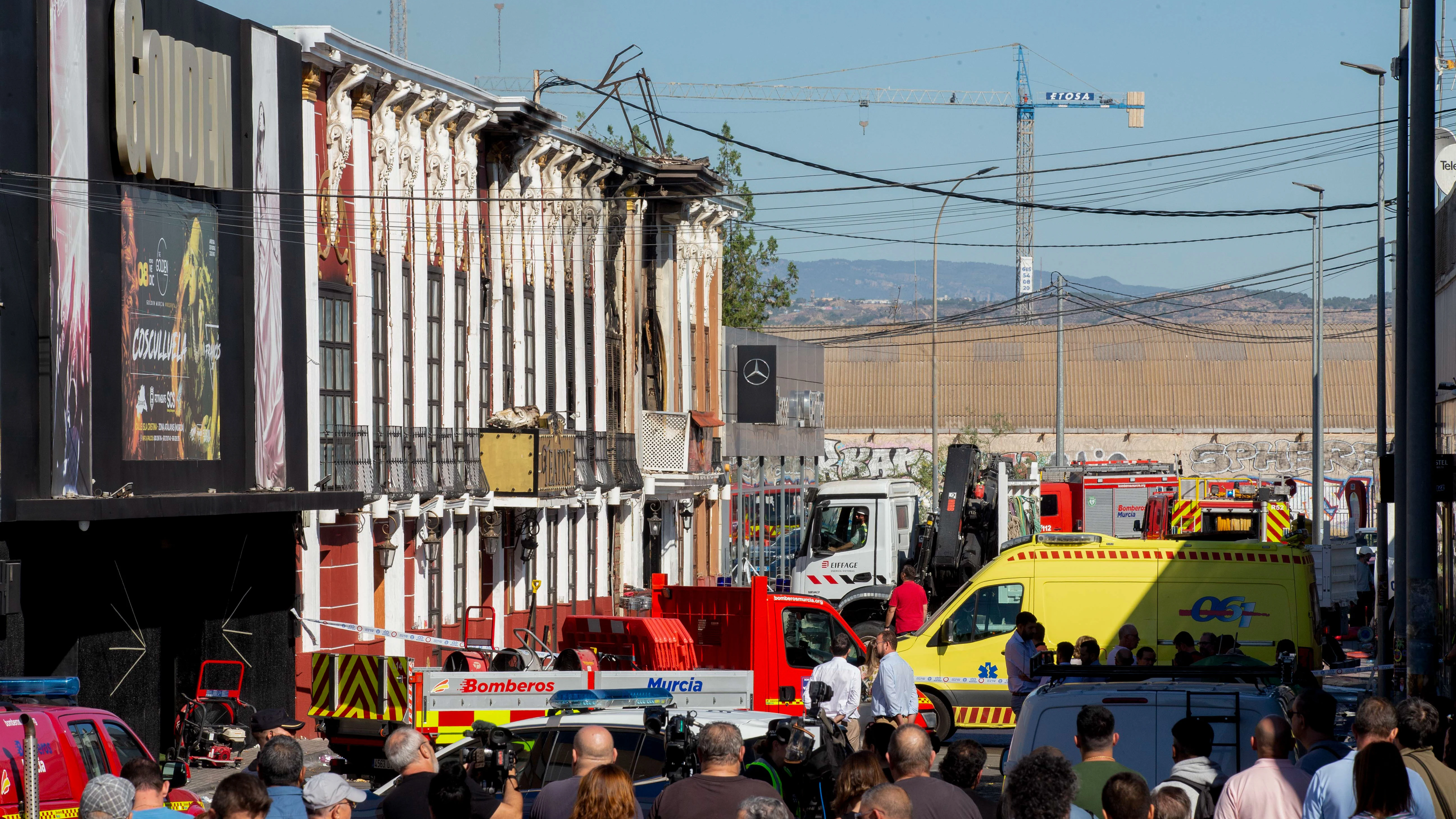 Un cortocircuito, la principal hipótesis en el incendio de las discotecas de Murcia Un cortocircuito, la principal hipótesis en el incendio de las discotecas de Murcia