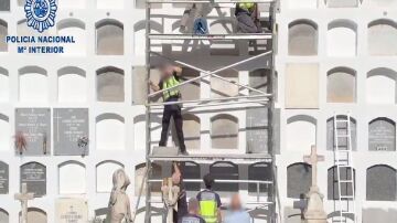 Tedax desactivan un explosivo en el cementerio de San Justo
