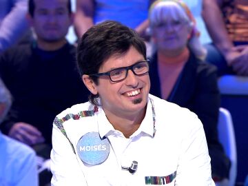 ¡Moisés cumple 100 programas en Pasapalabra! Con un simbólico guiño a su debut