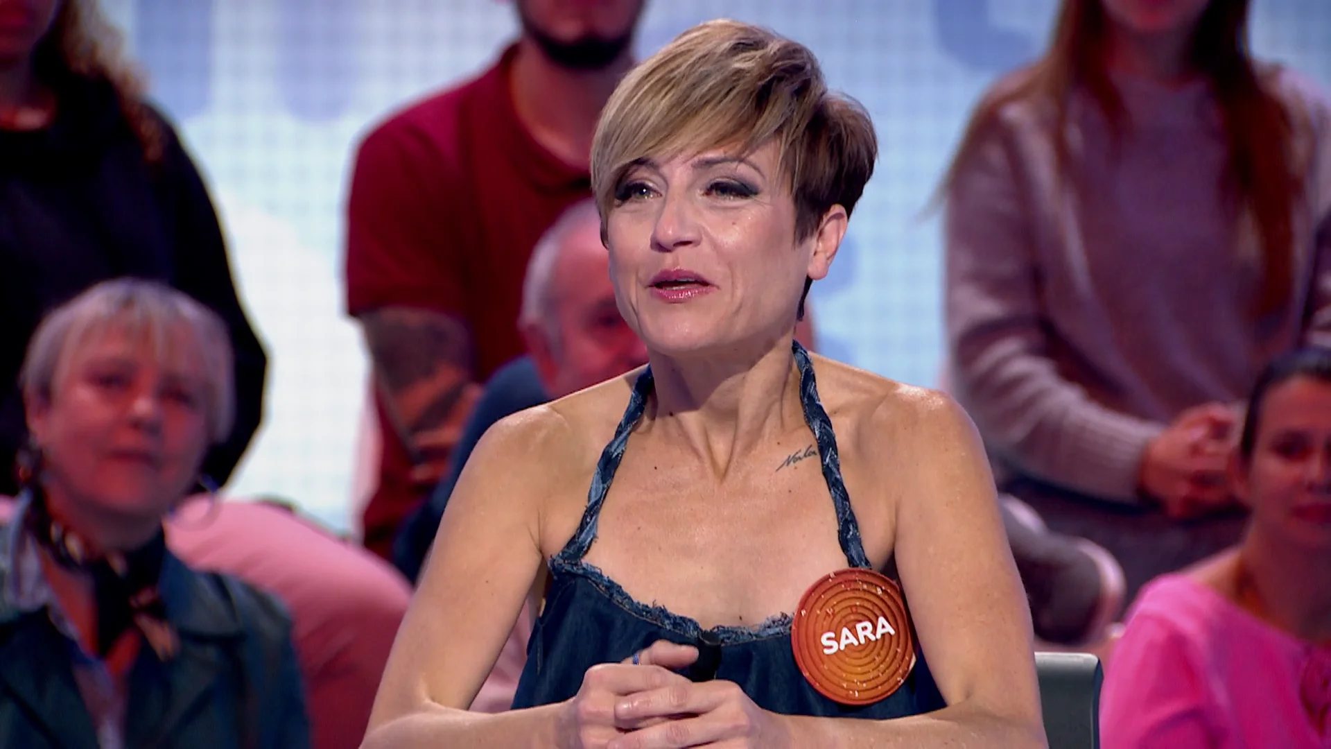 Los efectos de los nervios en Sara Escudero: ¡se transforma en un Minion! Los efectos de los nervios en Sara Escudero: ¡se transforma en un Minion!