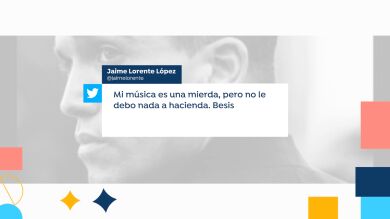 El actor Jaime Lorente publica un polémico vídeo en redes sociales con mensajes de ataque a Shakira