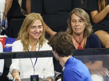 La infanta Cristina y su hijo Pablo Urdangarin La infanta Cristina y su hijo Pablo Urdangarin