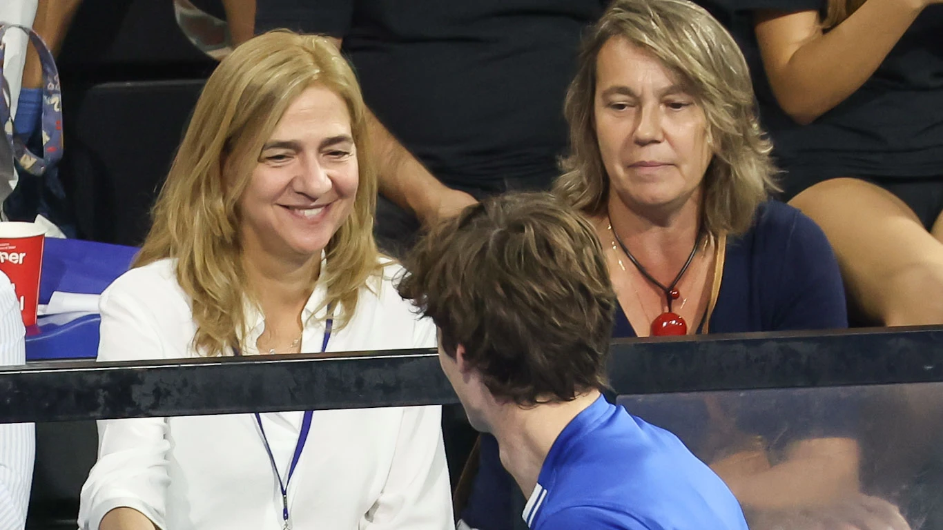 La infanta Cristina y su hijo Pablo Urdangarin