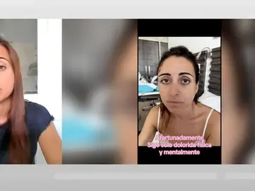 Atacada por un elefante. Atacada por un elefante.