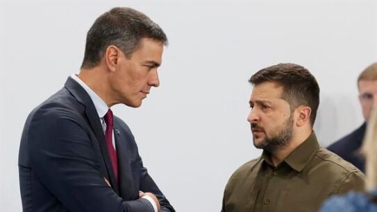 Pedro S&aacute;nchez y Zelenski