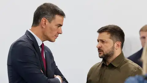 Pedro Sánchez y Zelenski Pedro Sánchez y Zelenski