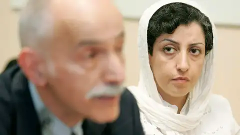 La activista iraní Narges Mohammadi La activista iraní Narges Mohammadi