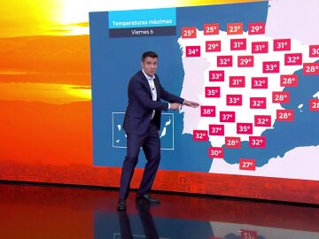 La previsión de César Gonzalo: más récords de calor el fin de semana.