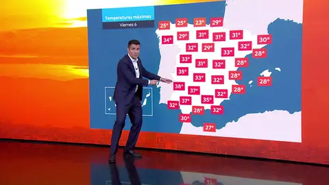 La previsión de César Gonzalo: más récords de calor el fin de semana. La previsión de César Gonzalo: más récords de calor el fin de semana.