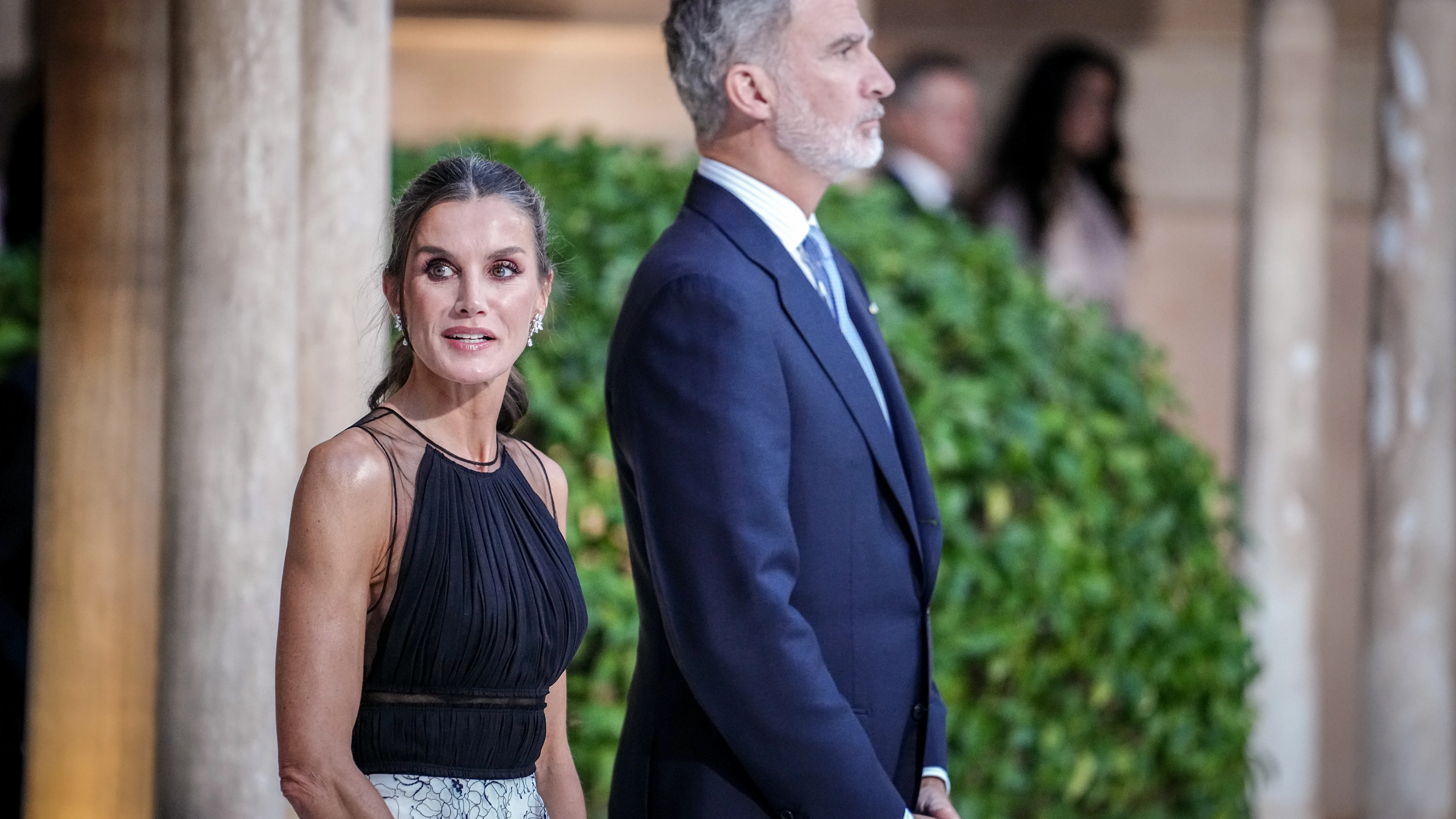 Letizia y Felipe VI en un compromiso oficial en La Alhambra 