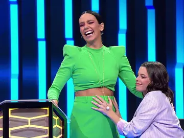 Cristina Pedroche y Adriana Torrebejano en Password Cristina Pedroche y Adriana Torrebejano en Password