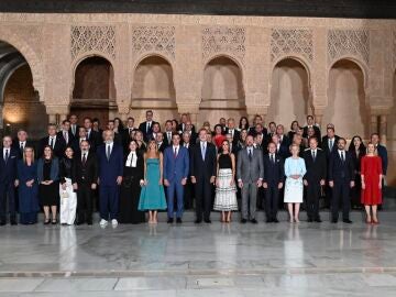 Los líderes de la UE, en la Alhambra