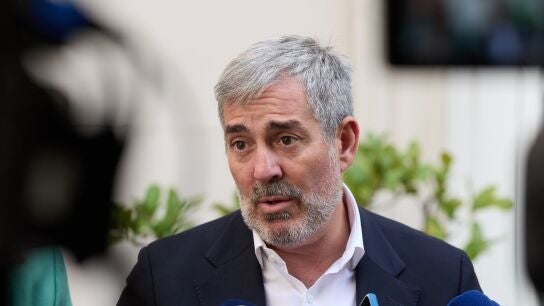 El presidente del Gobierno de Canarias, Fernando Clavijo