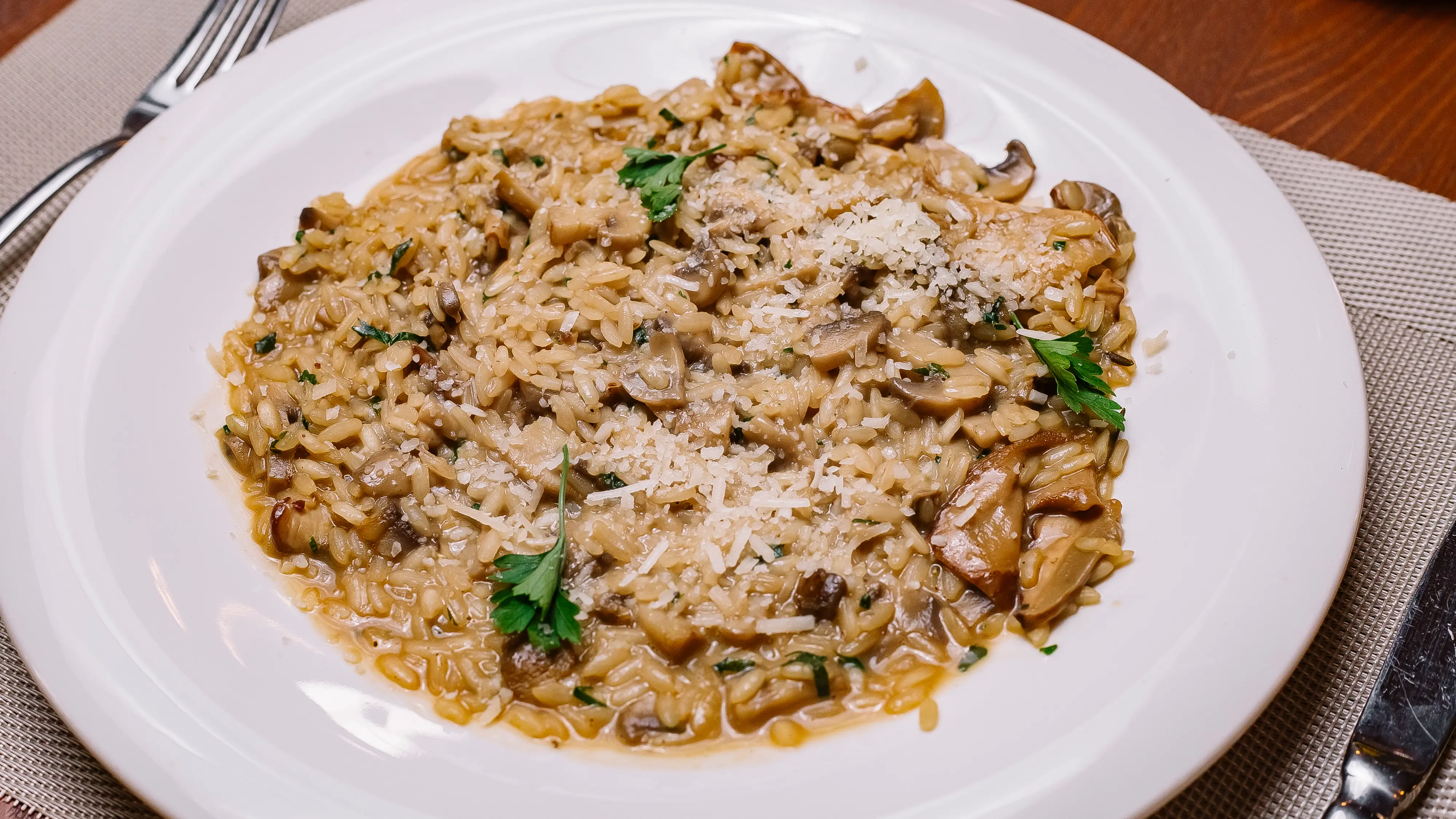 Risotto de setas Risotto de setas