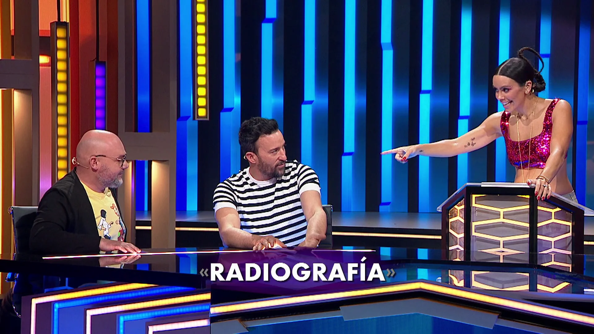 Pablo Puyol y Cristina Pedroche en Password Pablo Puyol y Cristina Pedroche en Password