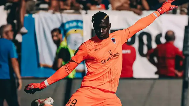 Mory Diaw, portero del Clermont Mory Diaw, portero del Clermont
