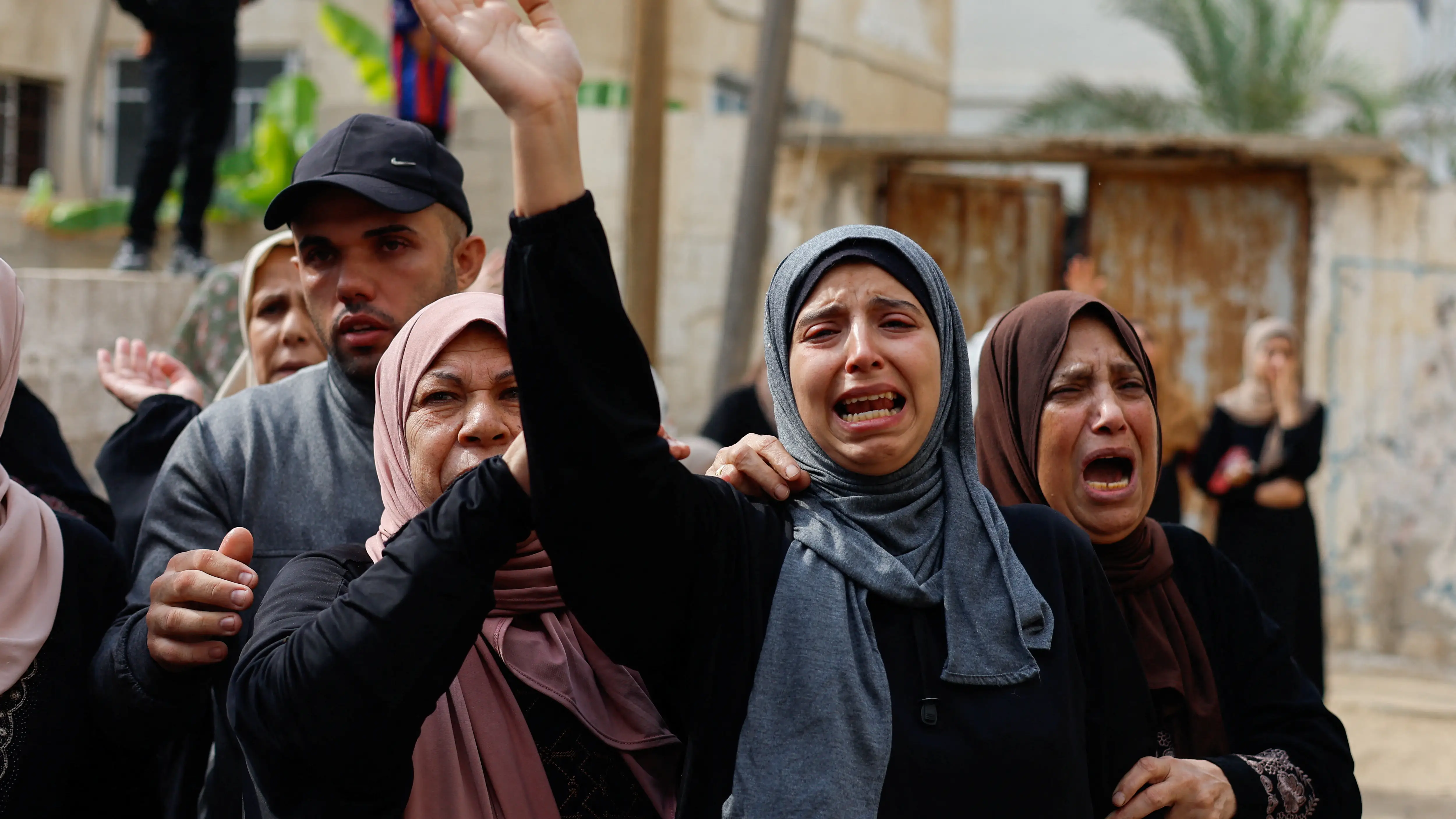 Funeral de una familia palestina en Gaza Funeral de una familia palestina en Gaza