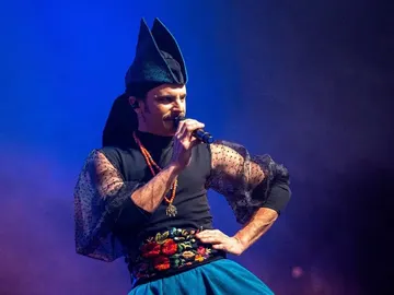 Imagen del cantante asturiano Rodrigo Cuevas Imagen del cantante asturiano Rodrigo Cuevas