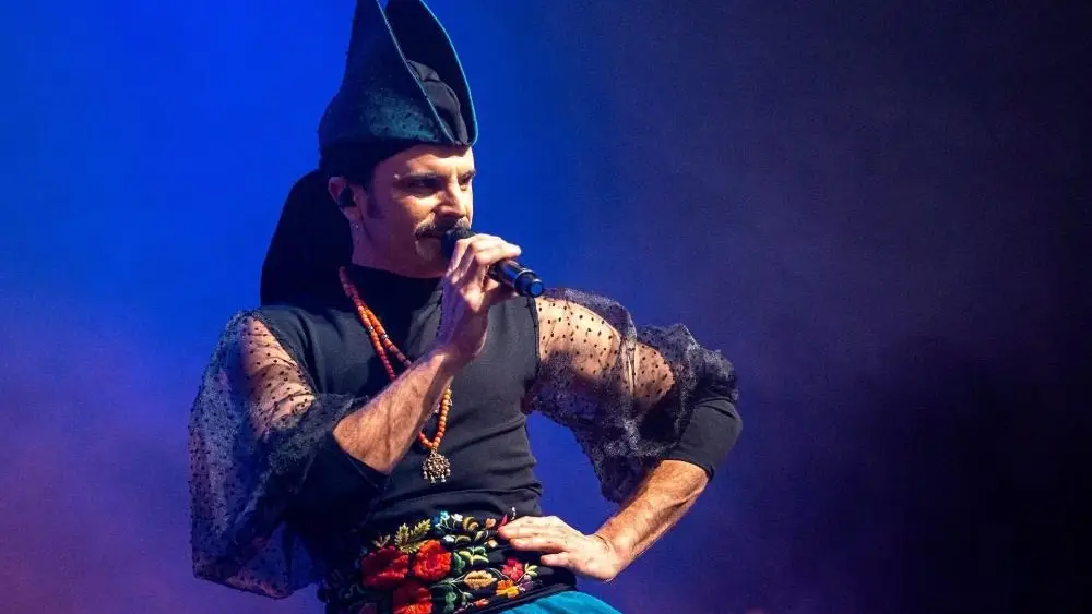 Imagen del cantante asturiano Rodrigo Cuevas
