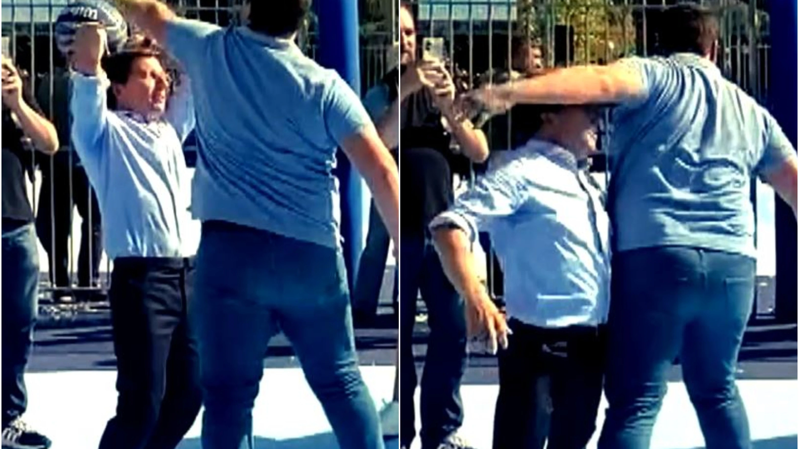 Jos&eacute; Luis Mart&iacute;nez-Almeida se rompe las gafas jugando al baloncesto