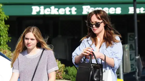 Las hijas de Melanie Griffith Dakota Johnson y Stella Banderas Las hijas de Melanie Griffith Dakota Johnson y Stella Banderas