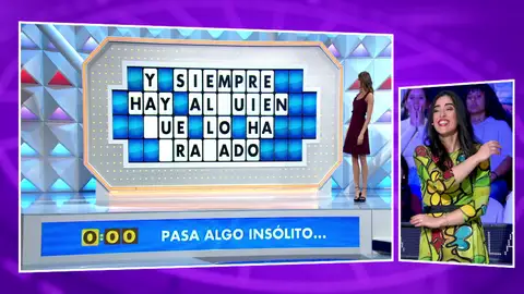 ¡No puede ser! Los concursantes se atascan con una palabra y desaprovechan el panel con crono ¡No puede ser! Los concursantes se atascan con una palabra y desaprovechan el panel con crono