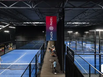 Imagen de las pistas de entrenamiento del torneo de Ámsterdam Imagen de las pistas de entrenamiento del torneo de Ámsterdam