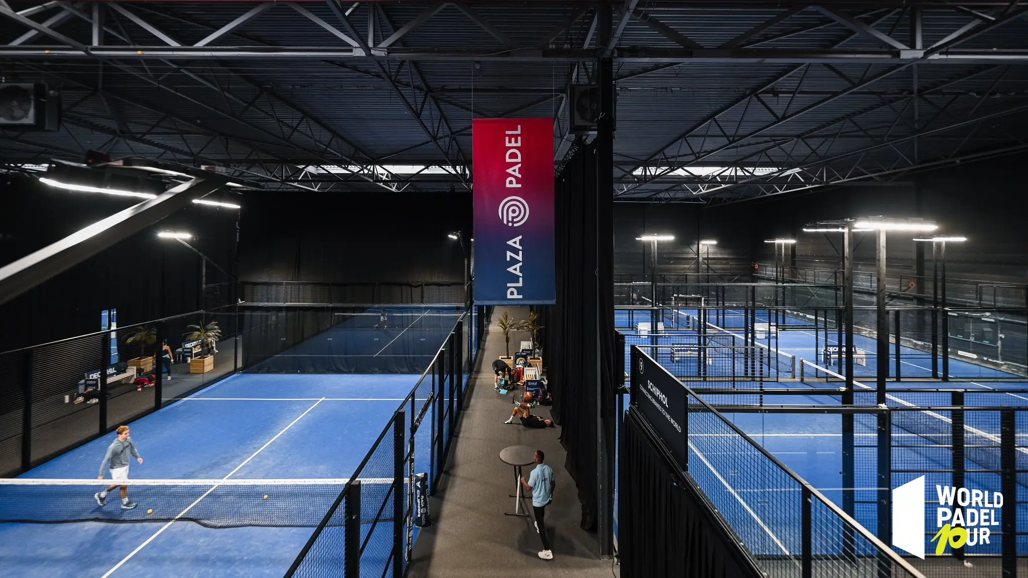 Imagen de las pistas de entrenamiento del torneo de Ámsterdam Imagen de las pistas de entrenamiento del torneo de Ámsterdam