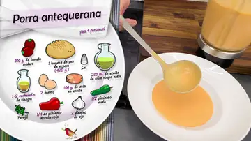 Ingredientes Porra antequerana