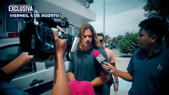 Los mensajes de Daniel Sancho a Viviana horas despu&eacute;s de asesinar a Edwin Arrieta: "Solo espero que est&eacute; bien"