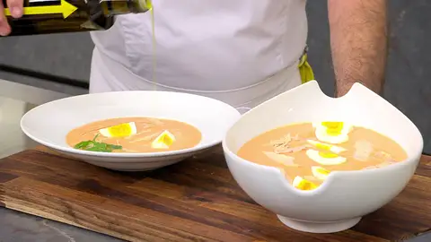 Receta de porra antequerana Receta de porra antequerana