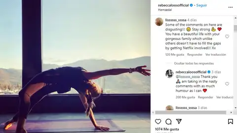 Instagram de Rebecca Loos Instagram de Rebecca Loos