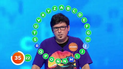 El último tirón de Moisés en El Rosco pone a Óscar en jaque: ¿alcanzará sus 23 aciertos? El último tirón de Moisés en El Rosco pone a Óscar en jaque: ¿alcanzará sus 23 aciertos?