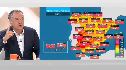 La previsión del tiempo de Roberto Brasero Antena 3 Noticias