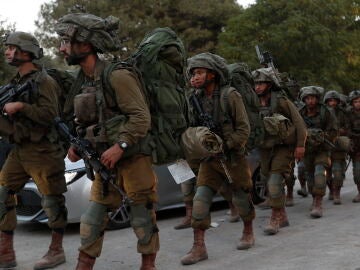 Imagen de varios soldados israelíes