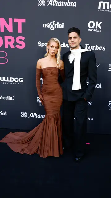 Jessica Goicoechea y Marc Bartra en los premios Forbes Best Content Creators 2023 Jessica Goicoechea y Marc Bartra en los premios Forbes Best Content Creators 2023