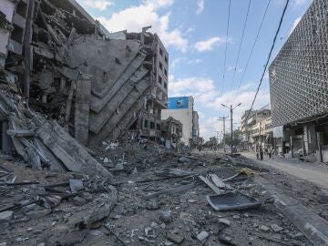 Daños materiales por los bombardeos de Israel contra la Franja de Gaza tras la ofensiva lanzada por el Movimiento de Resistencia Islámica (Hamás) 