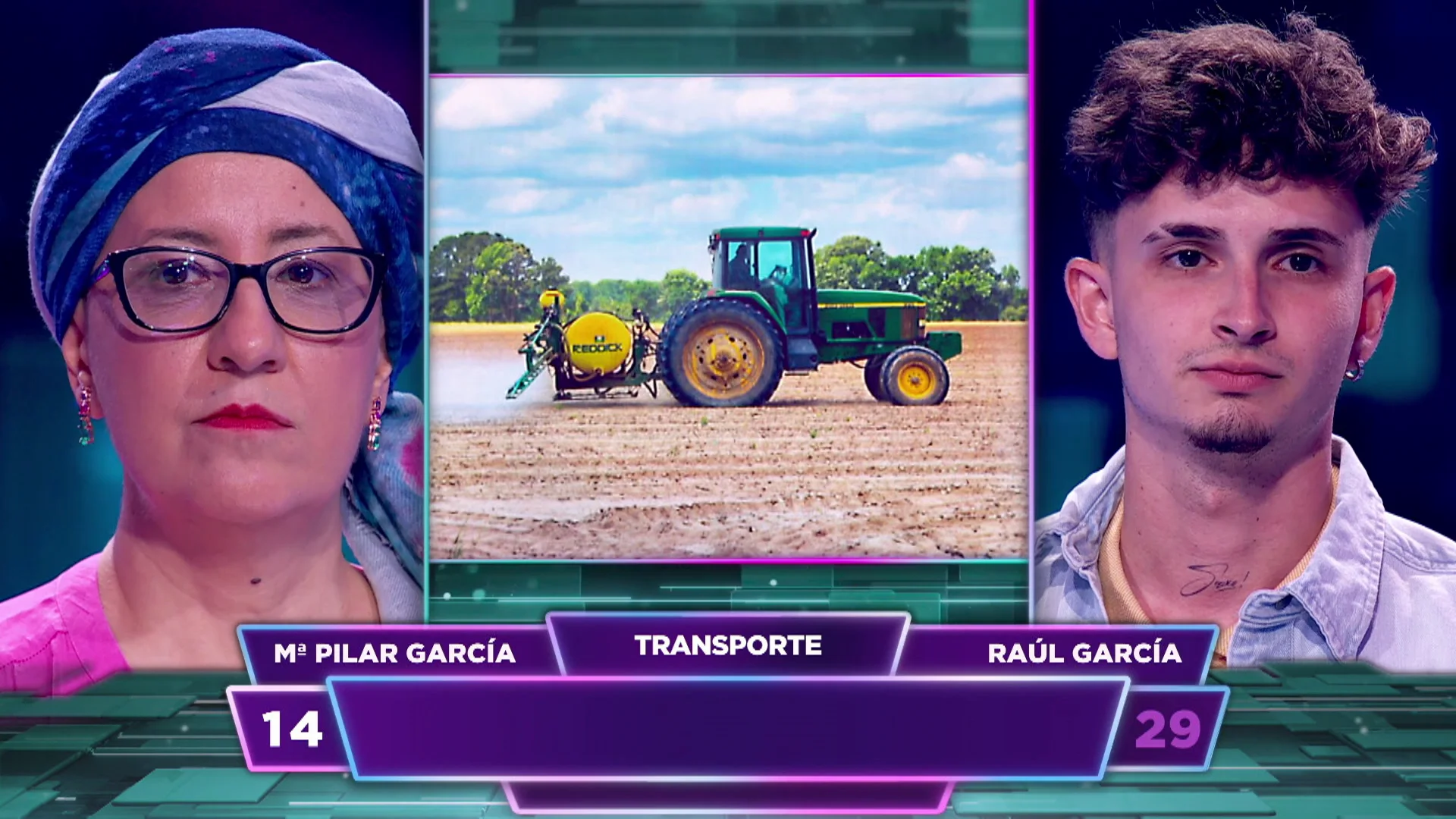 María Pilar y Raúl protagonizan un intenso duelo de transportes, ¿quién se llevará la victoria? María Pilar y Raúl protagonizan un intenso duelo de transportes, ¿quién se llevará la victoria?