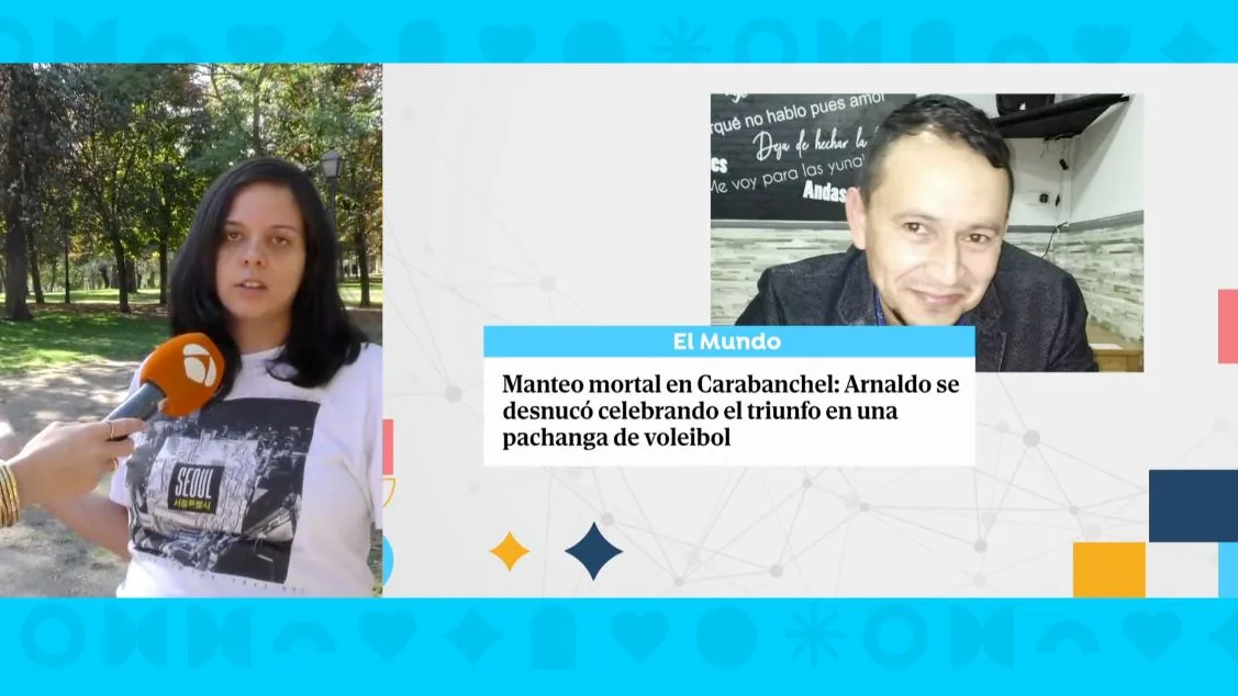 Manteo mortal en Madrid.