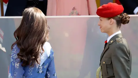 Leonor, en el desfile del Día de la Hispanidad Leonor, en el desfile del Día de la Hispanidad