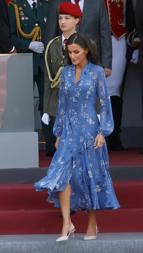 El original vestido de la reina Letizia