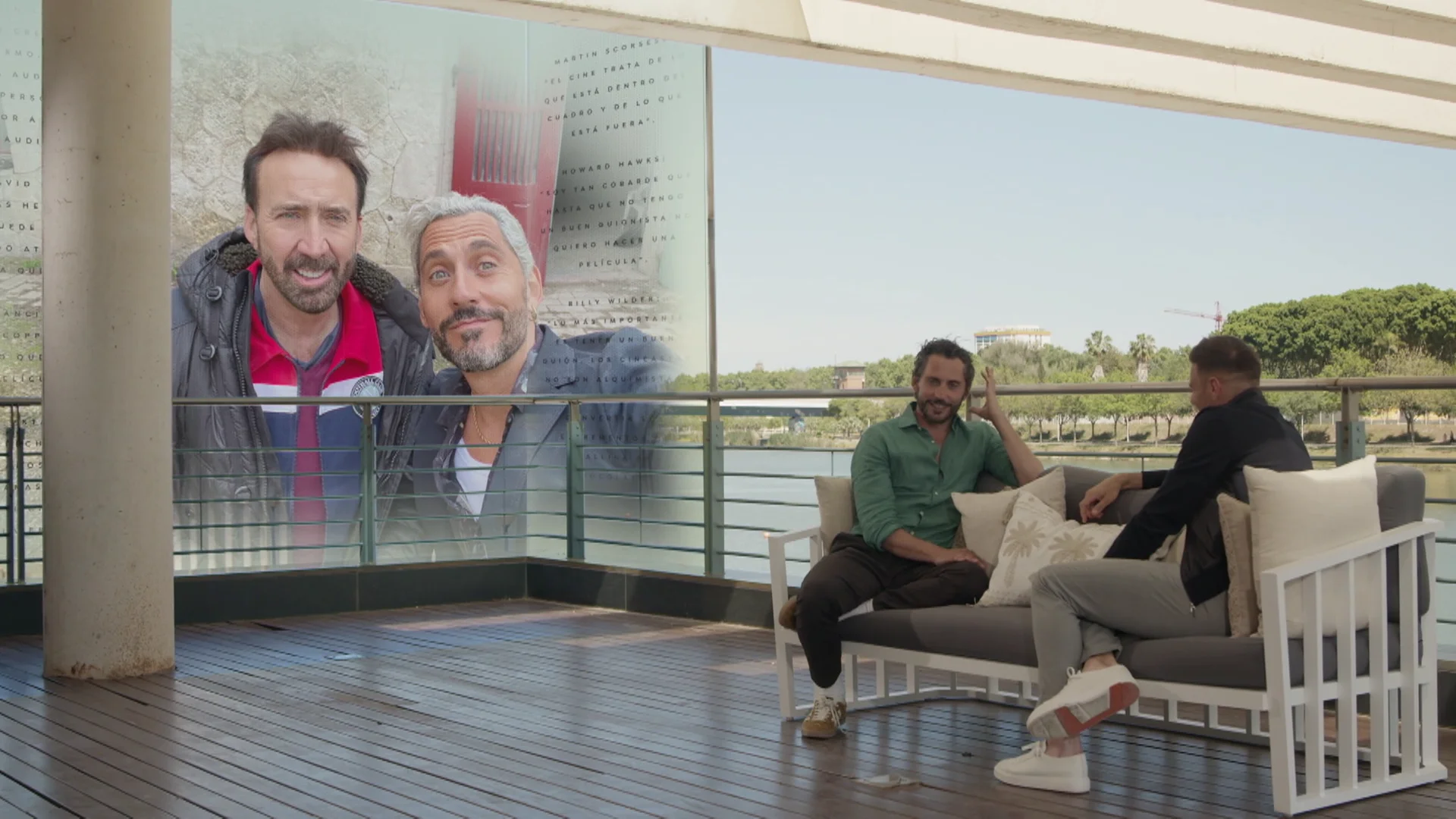 La surrealista secuencia de Paco León con Nicolas Cage y Pedro Pascal La surrealista secuencia de Paco León con Nicolas Cage y Pedro Pascal
