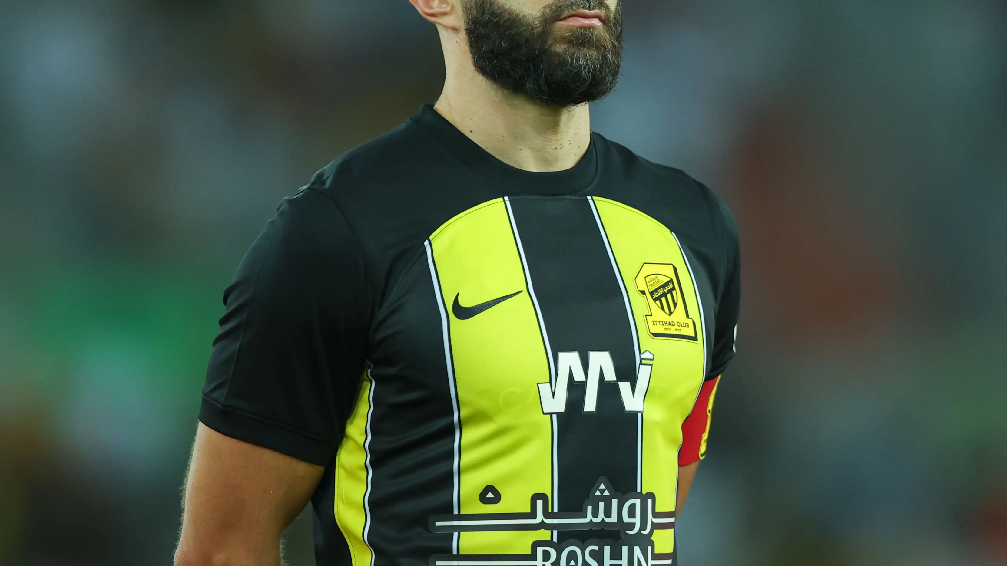Benzema, con la camiseta del Al Ittihad Benzema, con la camiseta del Al Ittihad