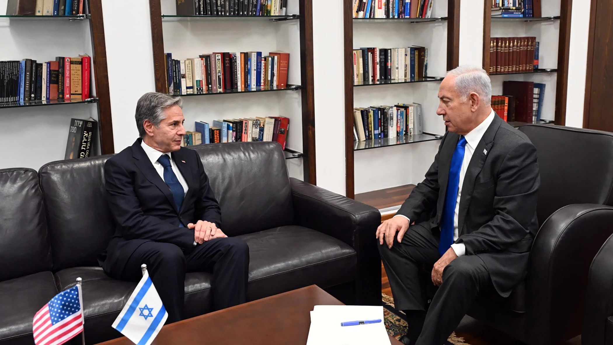 Reunión Benjamin Netanyahu y Antony Blinken Reunión Benjamin Netanyahu y Antony Blinken